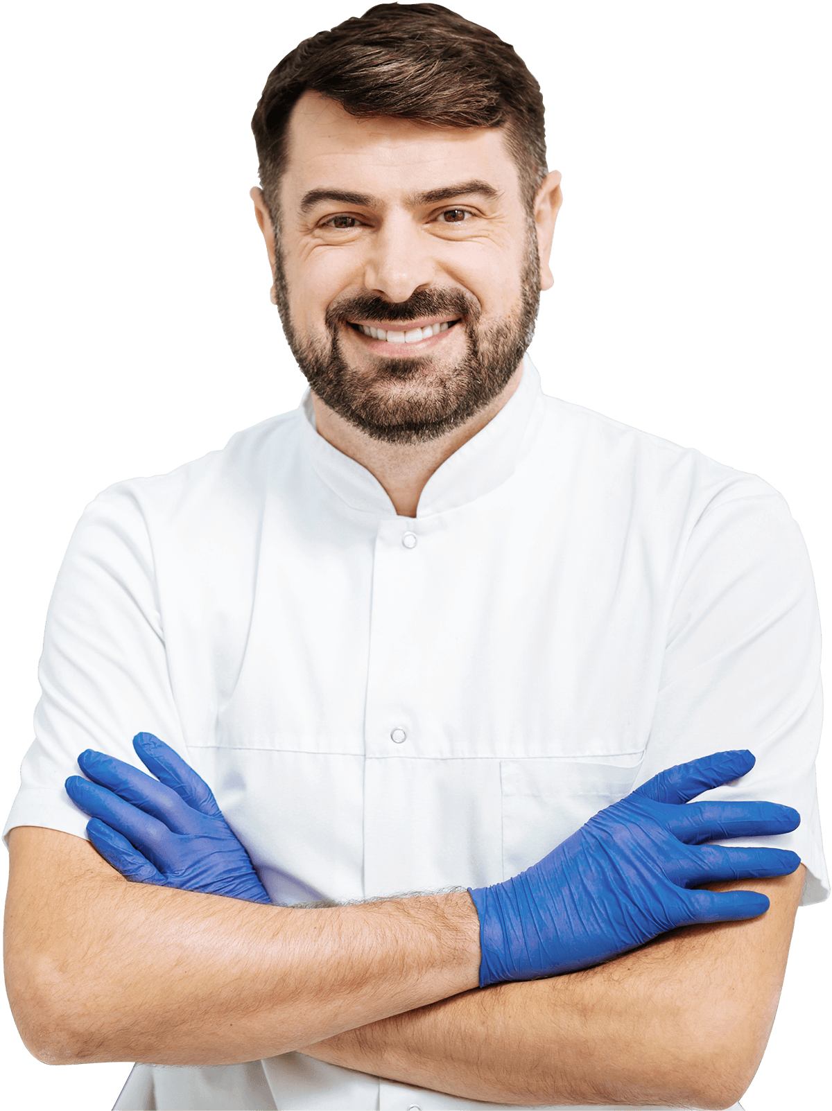 Smiling dental doctors representing DentaVyro support